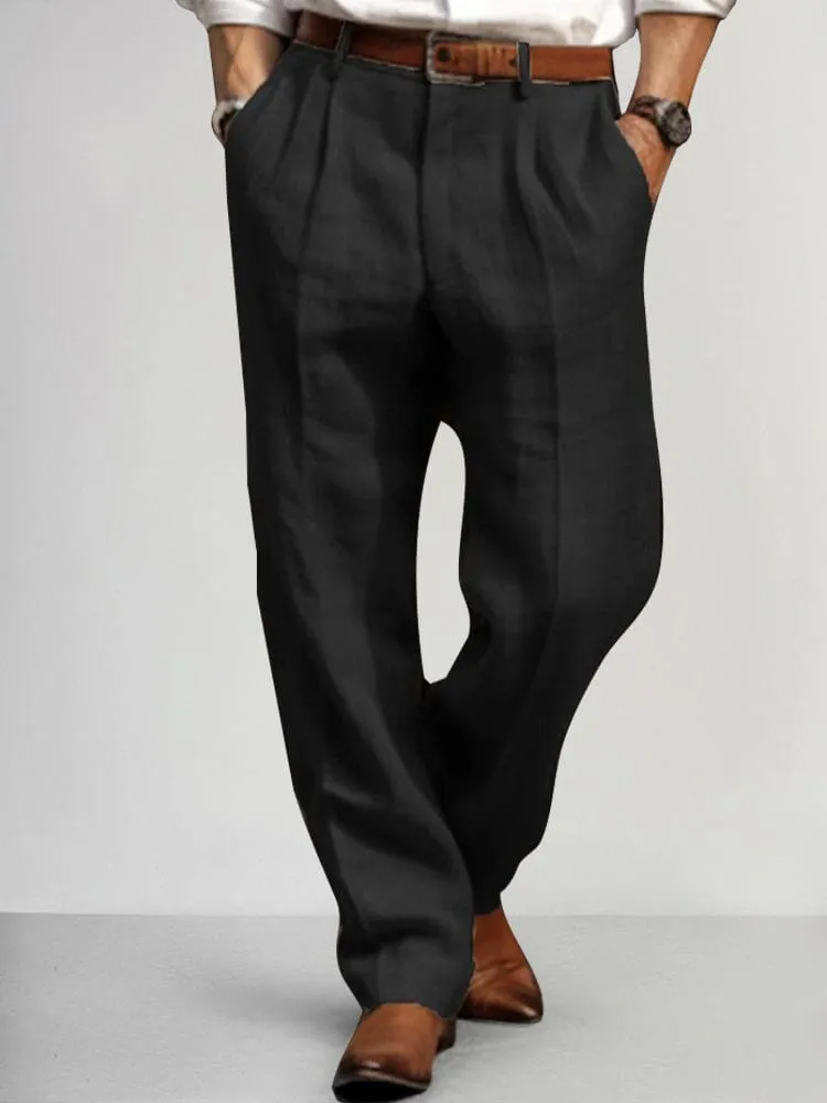 Premium Cotton Linen Relax Pants sold by Coofandy product image thumbnail 2