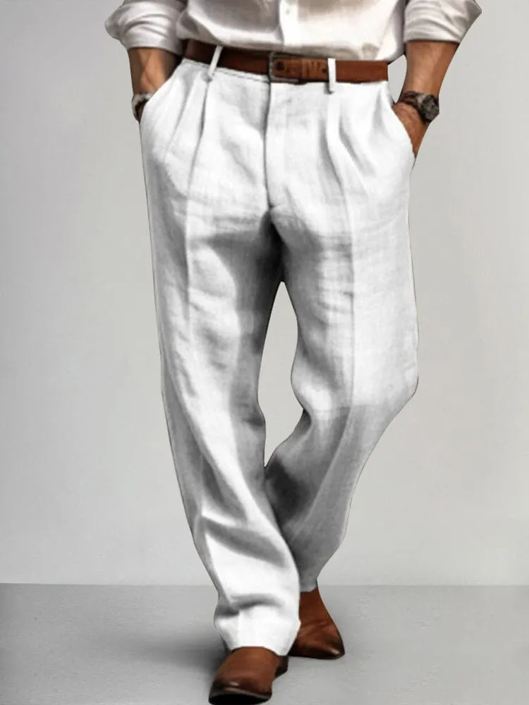 Premium Cotton Linen Relax Pants sold by Coofandy product image thumbnail 4