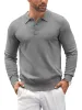 Casual Knit Polo Shirts (US Only) sold by Coofandy