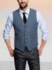 Classic Retro Tweed Vest sold by Coofandy