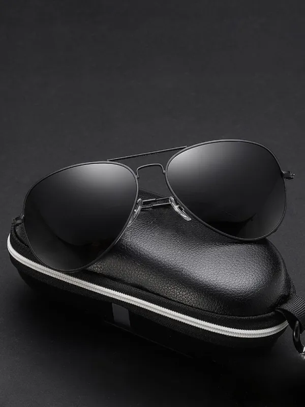 Classic Curved Crossbar Polarized Sunglasses sold by Coofandy