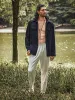 Eco-friendly Cozy Linen Blend Shirt sold by Coofandy