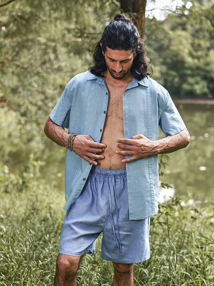 Eco-friendly Linen Blend Shirt sold by Coofandy product image thumbnail 2