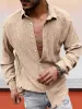 Classic Fit Textured Shirt sold by Coofandy