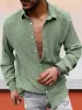 Classic Fit Textured Shirt sold by Coofandy