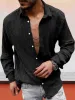 Classic Fit Textured Shirt sold by Coofandy