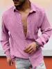 Classic Fit Textured Shirt sold by Coofandy