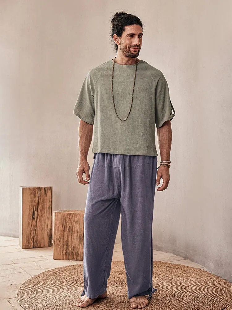 Premium Cotton Linen Top sold by Coofandy product image thumbnail 4