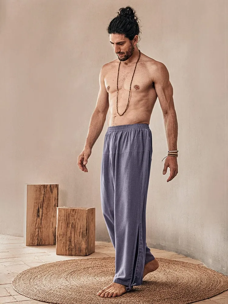 Casual Loose Linen Blend Pants sold by Coofandy product image thumbnail 2