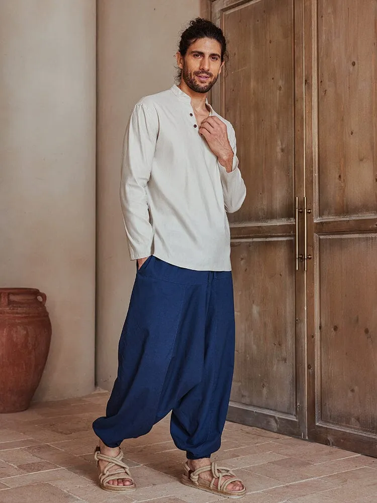 Casual Linen Blend Shirt sold by Coofandy product image thumbnail 4