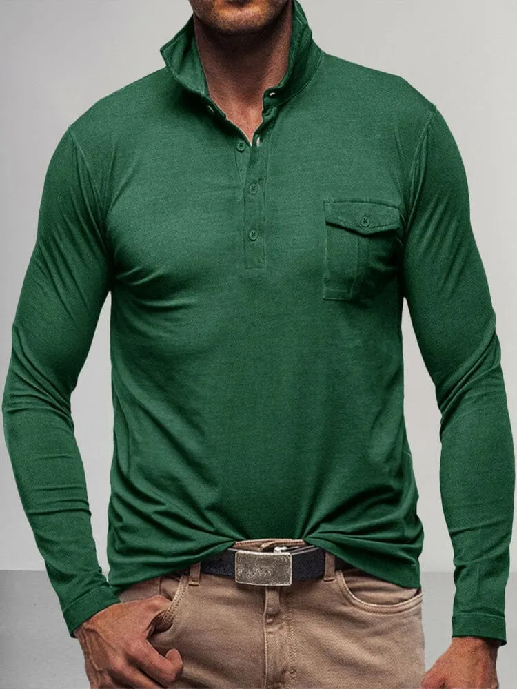 Lightweight Solid Polo Shirt sold by Coofandy product image thumbnail 5