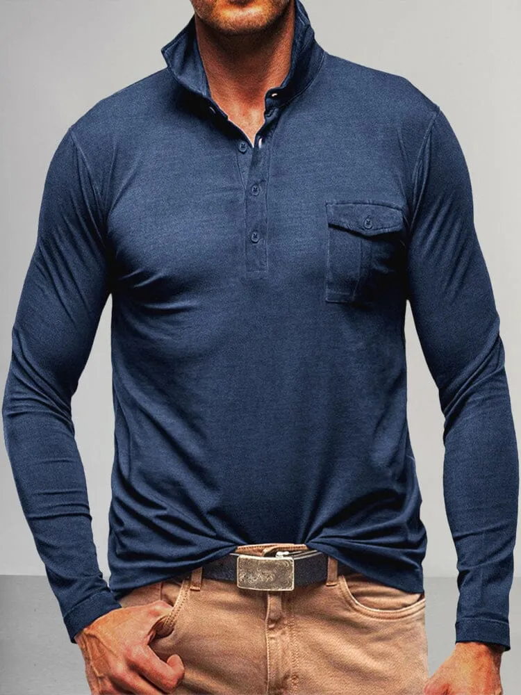 Lightweight Solid Polo Shirt sold by Coofandy product image thumbnail 3