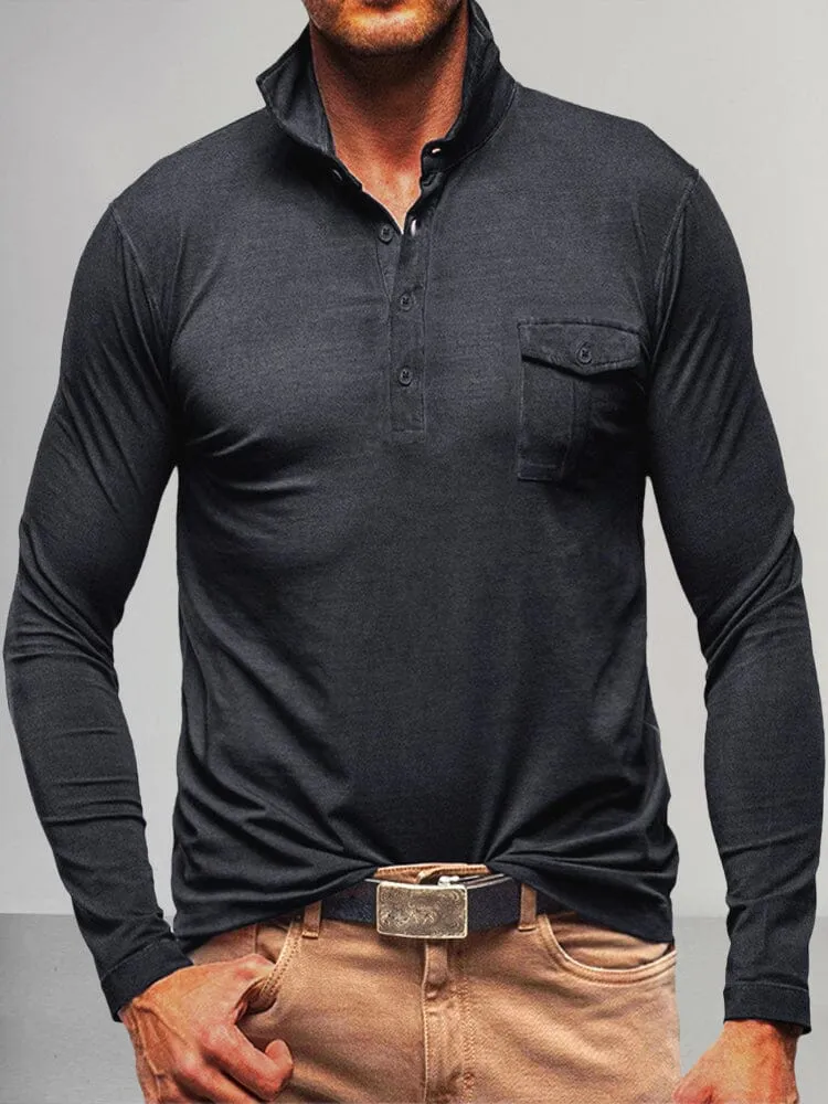 Lightweight Solid Polo Shirt sold by Coofandy product image thumbnail 4