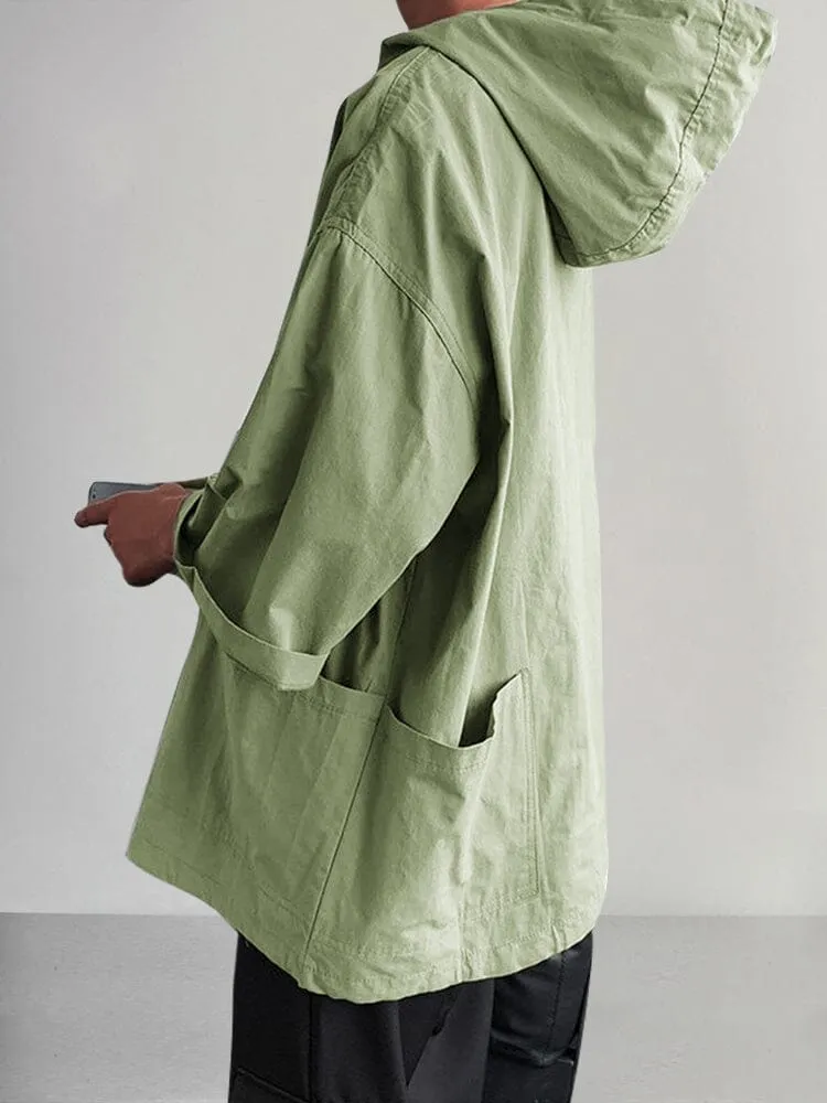 Suede Loose Hooded Top sold by Coofandy product image thumbnail 4