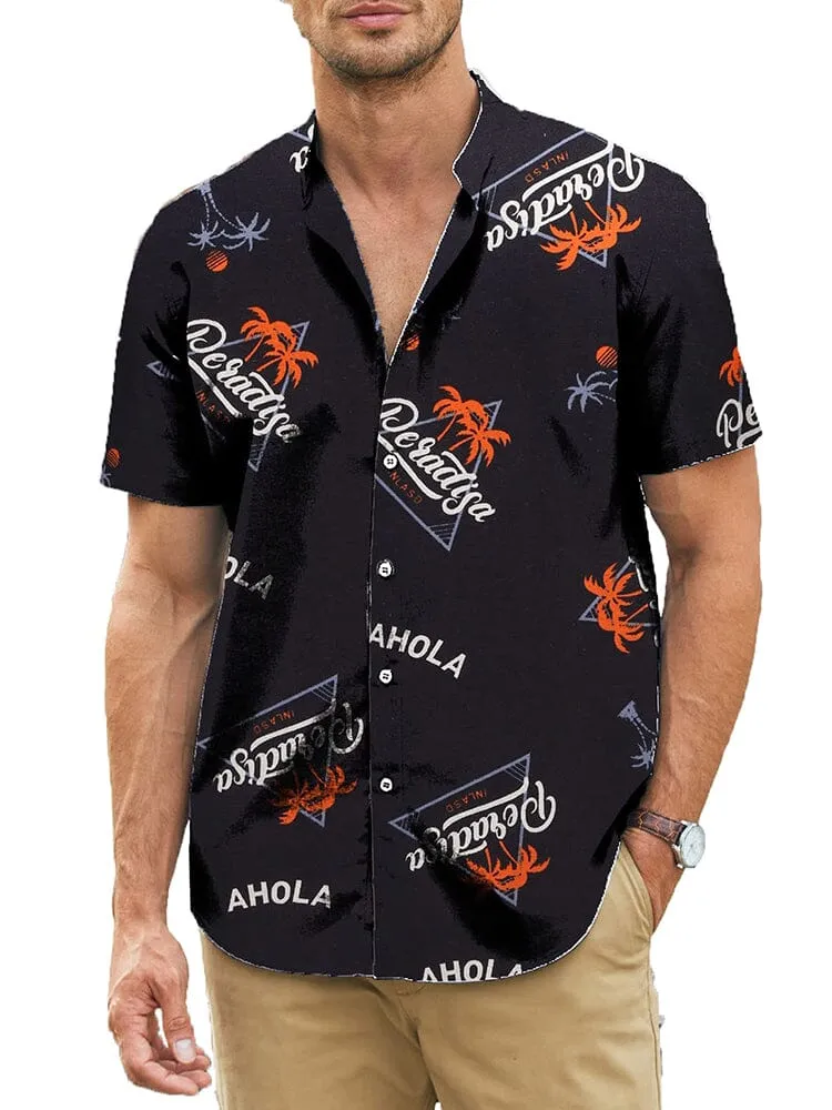 Classic Printed Linen Blend Shirt (US Only) sold by Coofandy product image thumbnail 2