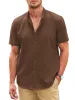 Classic Fit Linen Blend Shirt (US Only) sold by Coofandy