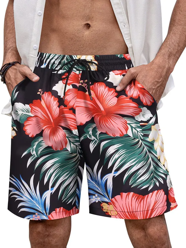 Hawaiian Quick Dry Flower Shorts (US Only) sold by Coofandy product image thumbnail 3