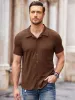 Casual Slim Fit Knit Shirts (US Only) sold by Coofandy