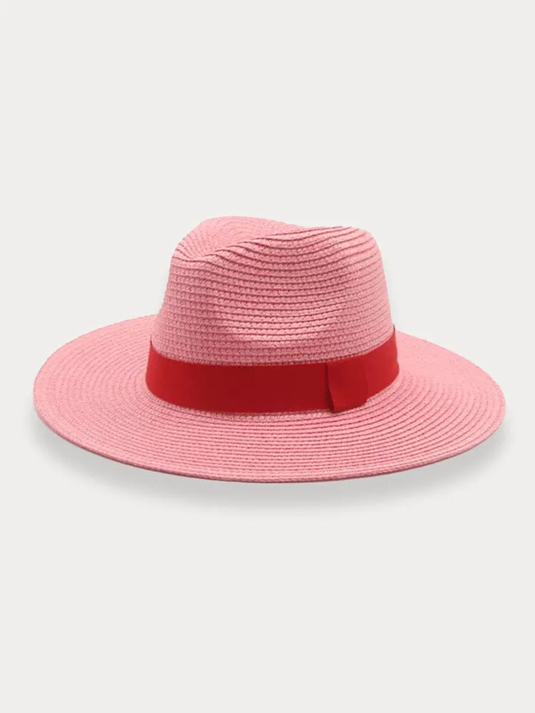 Breathable Flat Brim Beach Hat sold by Coofandy product image thumbnail 4