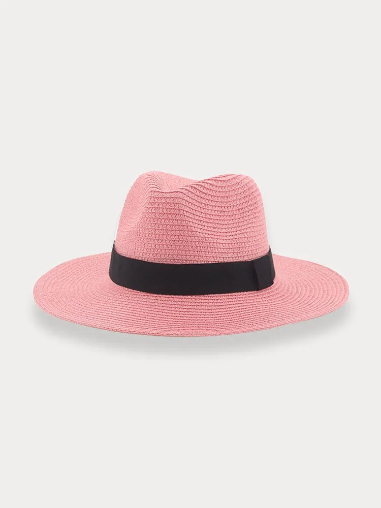 Breathable Flat Brim Beach Hat sold by Coofandy product image thumbnail 3