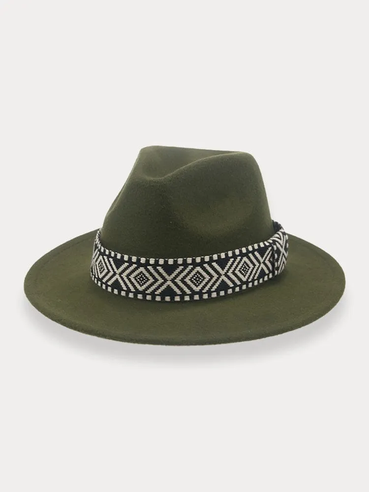 Fedora Hat with Band sold by Coofandy product image thumbnail 2