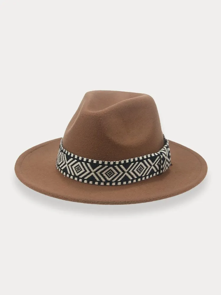 Fedora Hat with Band sold by Coofandy product image thumbnail 5
