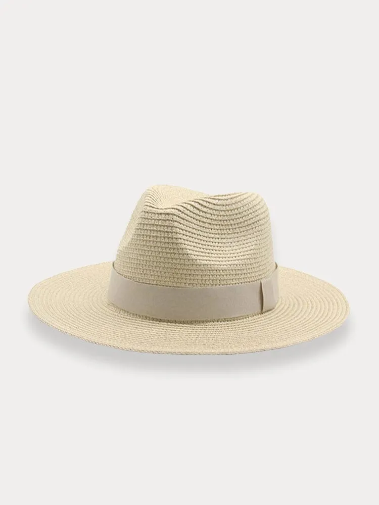 Classic Flat Brim Beach Hat sold by Coofandy product image thumbnail 5