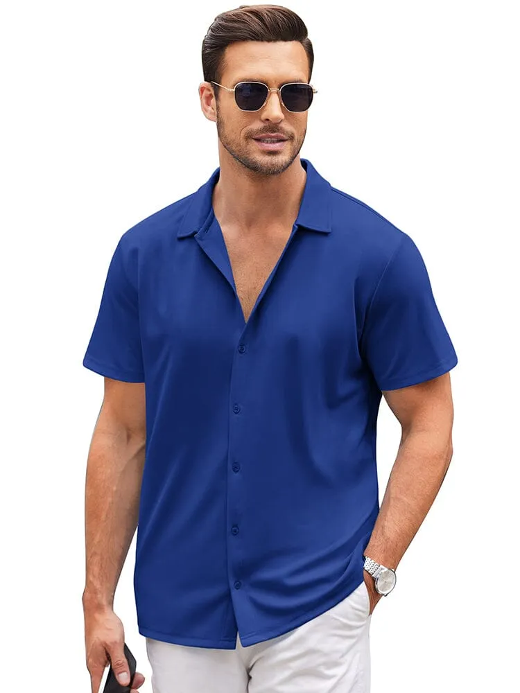 Casual Wrinkle Free Shirt (US Only) sold by Coofandy product image thumbnail 4
