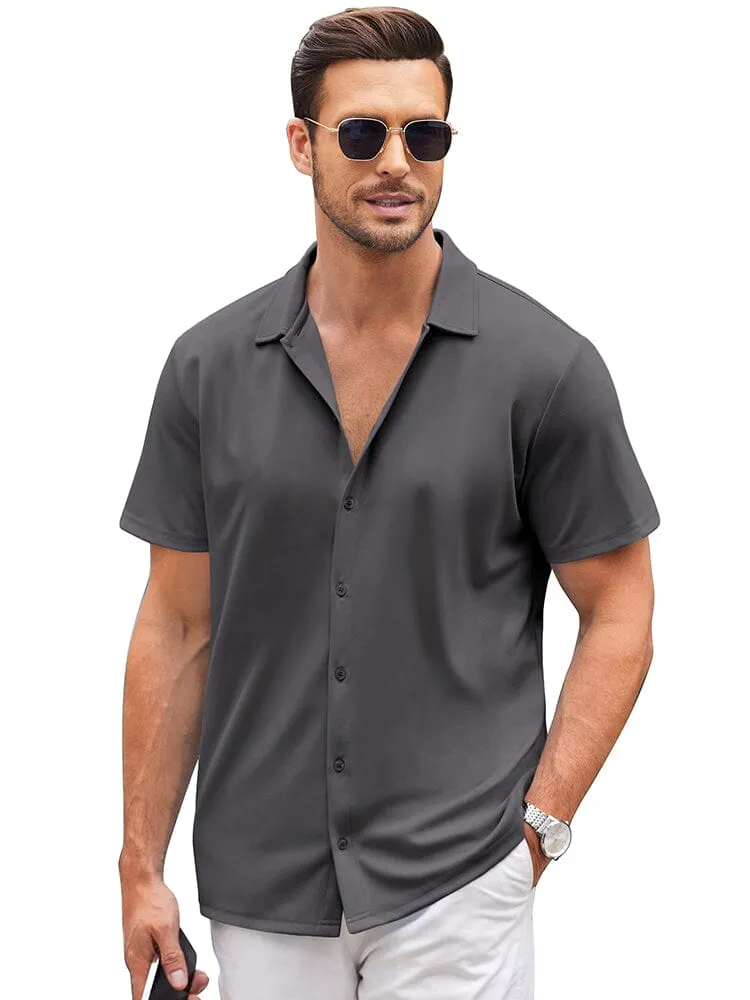 Casual Wrinkle Free Shirt (US Only) sold by Coofandy product image thumbnail 5