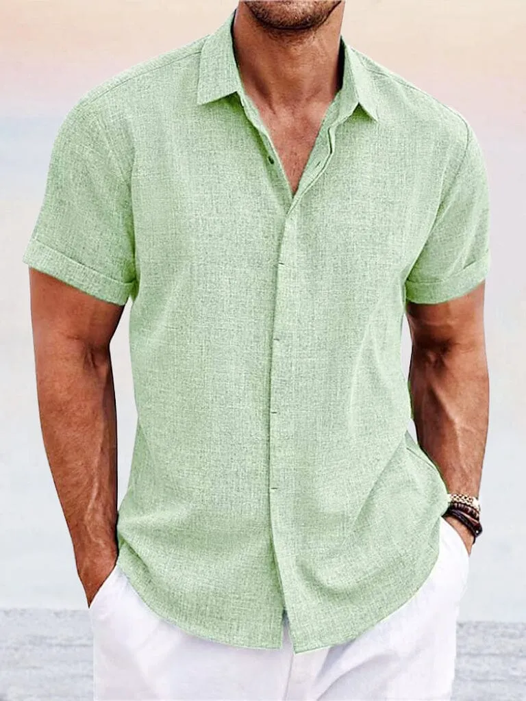 Casual Cotton Linen Shirt sold by Coofandy product image thumbnail 2