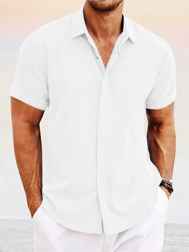 Casual Cotton Linen Shirt sold by Coofandy product image thumbnail 5