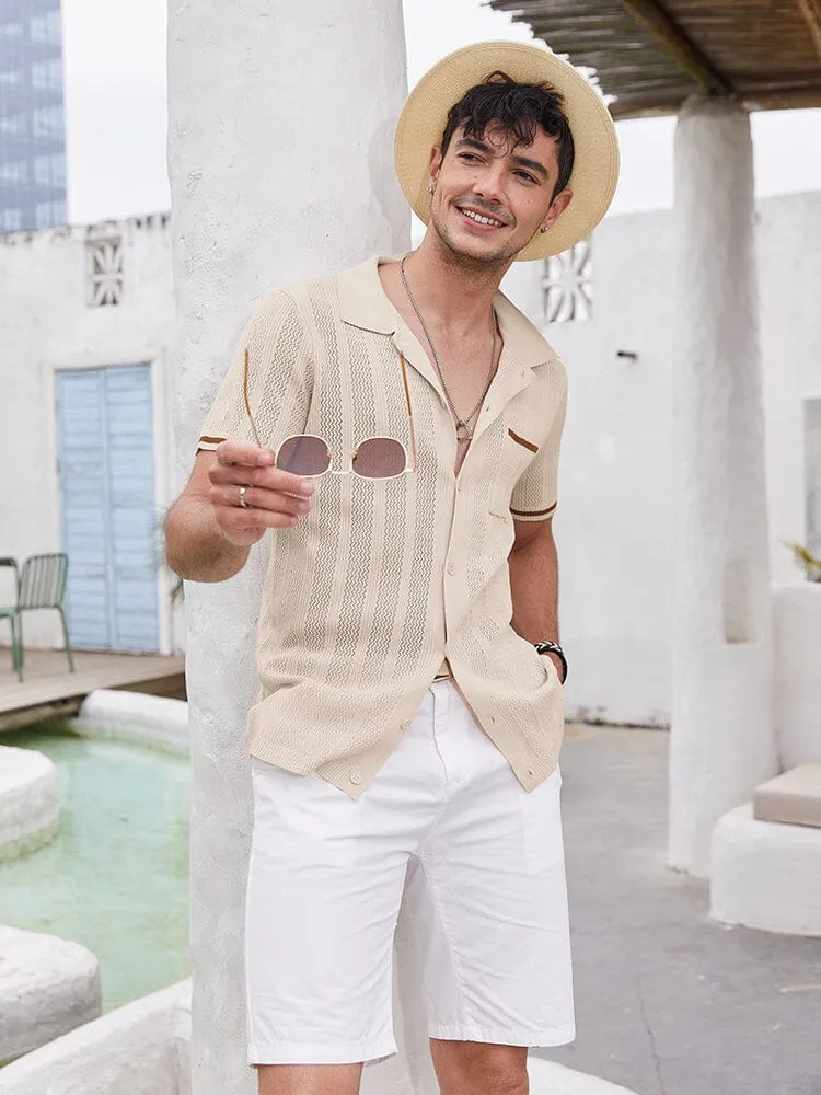 Casual Breathable Knit Top (US Only) sold by Coofandy