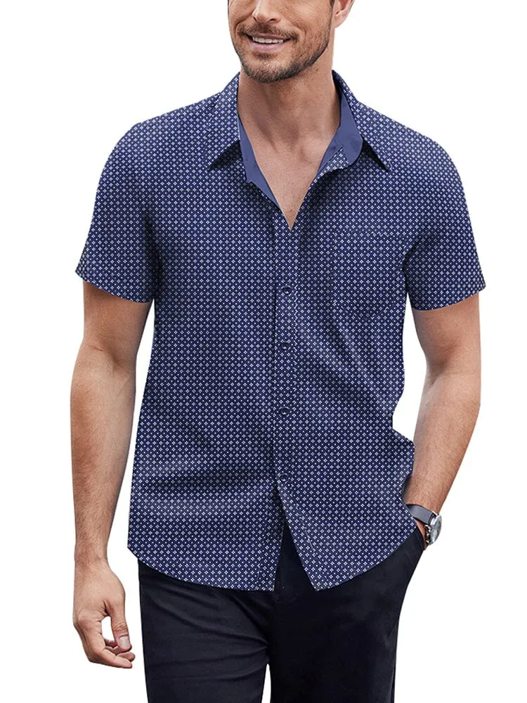 Soft Polka Dot Shirt (US Only) sold by Coofandy product image thumbnail 5