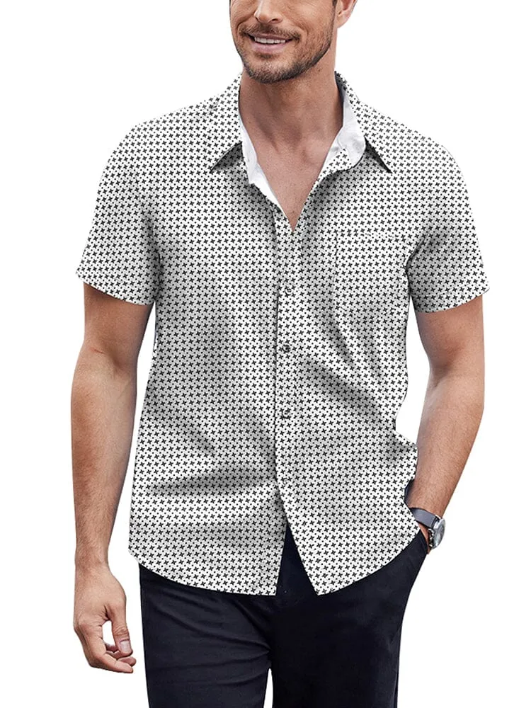 Soft Polka Dot Shirt (US Only) sold by Coofandy product image thumbnail 3