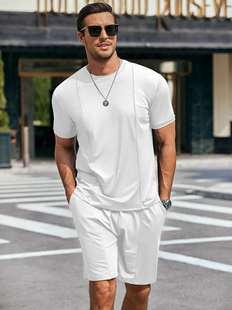 Casual Stretchy Tracksuit Sets (US Only) sold by Coofandy product image thumbnail 2
