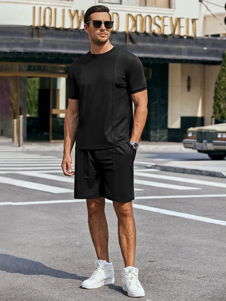 Casual Stretchy Tracksuit Sets (US Only) sold by Coofandy product image thumbnail 5