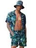 Hawaiian Beach Sets with Bucket Hat (US Only) sold by Coofandy