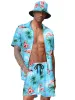 Hawaiian Beach Sets with Bucket Hat (US Only) sold by Coofandy