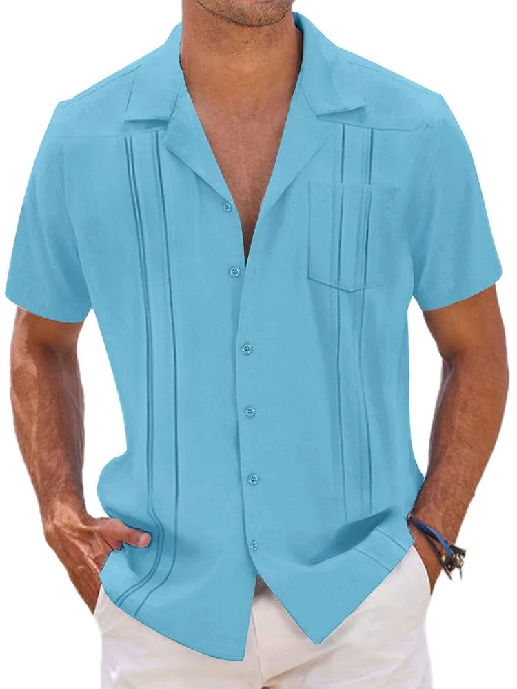 Casual Linen Relaxed Fit Shirt (US Only) sold by Coofandy product image thumbnail 5