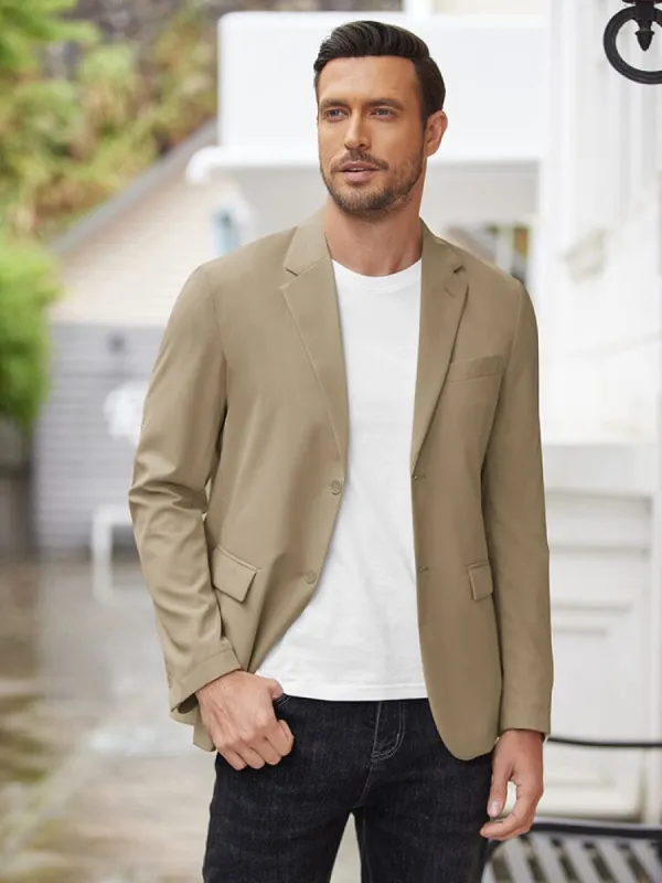 Loose Fit Two Button Casual Blazer (US Only) sold by Coofandy