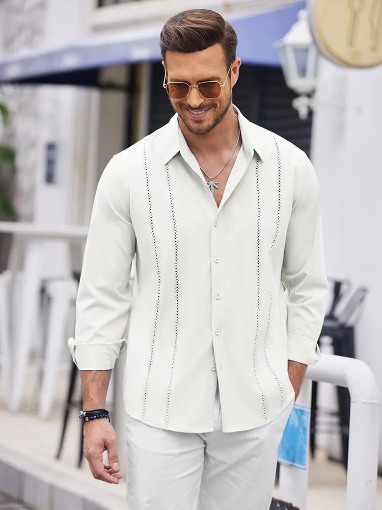 Casual Long Sleeve Button Down Shirt (US Only) sold by Coofandy product image thumbnail 4