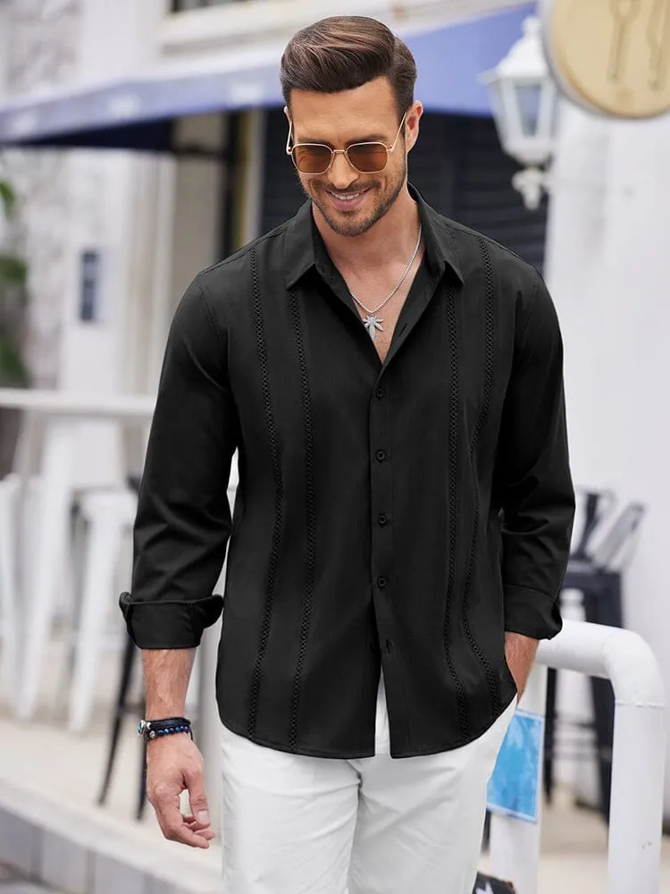Casual Long Sleeve Button Down Shirt (US Only) sold by Coofandy product image thumbnail 5