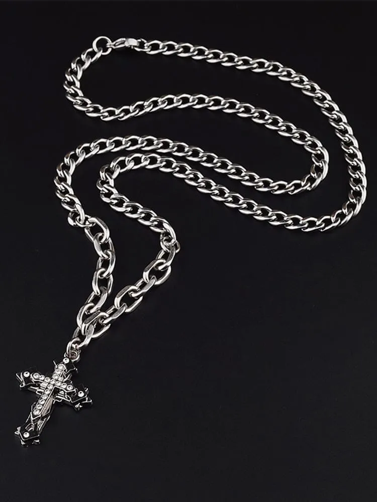 Stylish Crucifix Pendant with Chain sold by Coofandy product image thumbnail 5