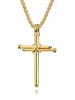 Vintage Nail Cross Pendant with Chain sold by Coofandy
