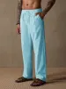 Casual Loose Fit Cotton Linen Straight Pants sold by Coofandy
