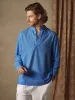 Casual Loose Fit Lightweight Cotton Linen Shirt sold by Coofandy