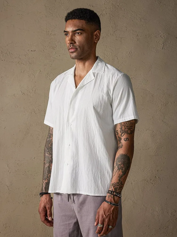 Classic Solid Cotton and Linen Casual Button Shirt sold by Coofandy product image thumbnail 3