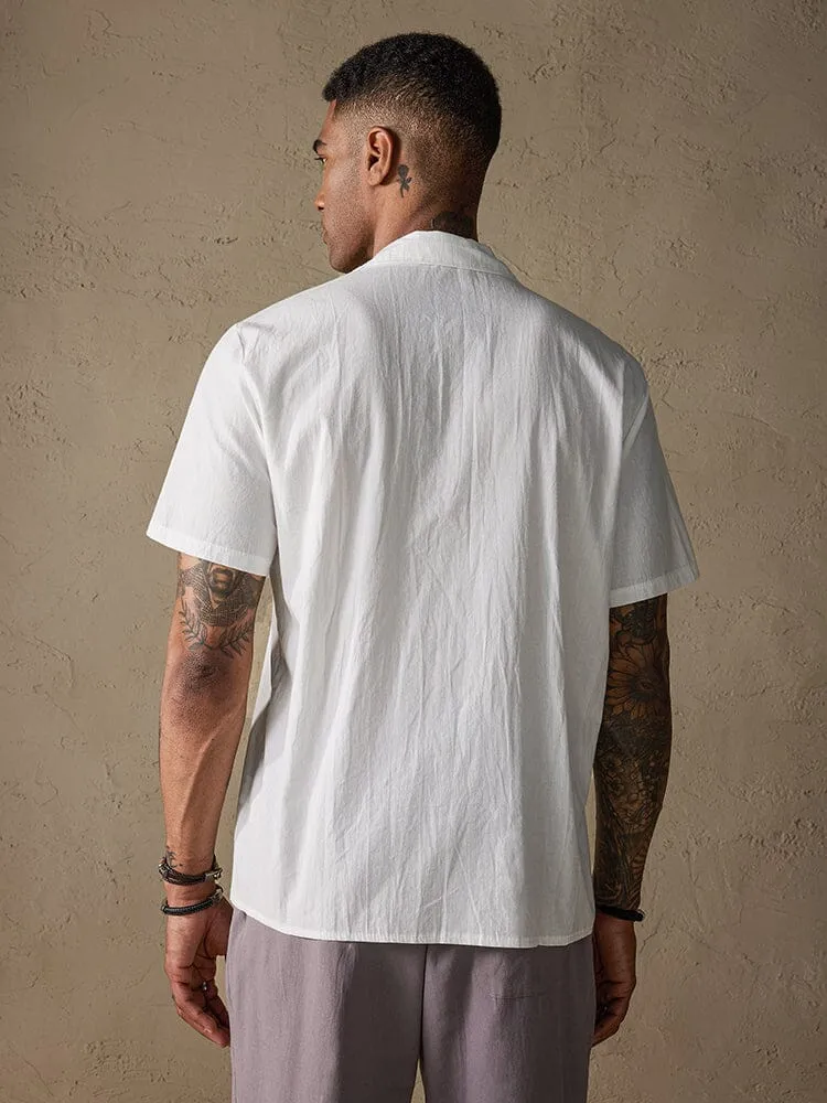 Classic Solid Cotton and Linen Casual Button Shirt sold by Coofandy product image thumbnail 4