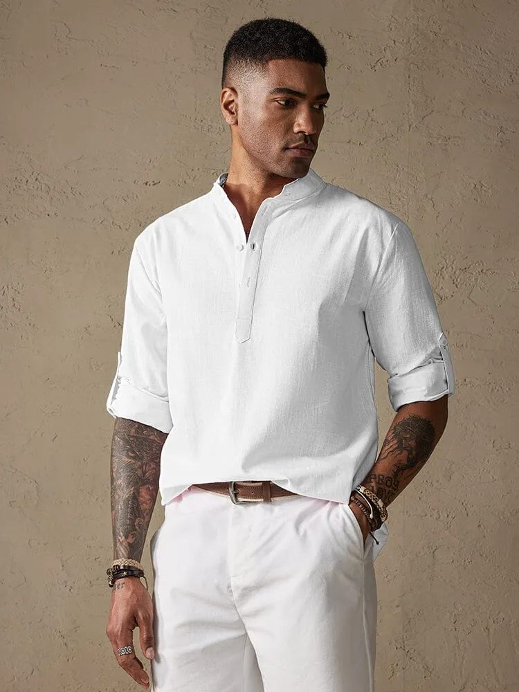 Cotton Long Sleeve Shirt sold by Coofandy product image thumbnail 4