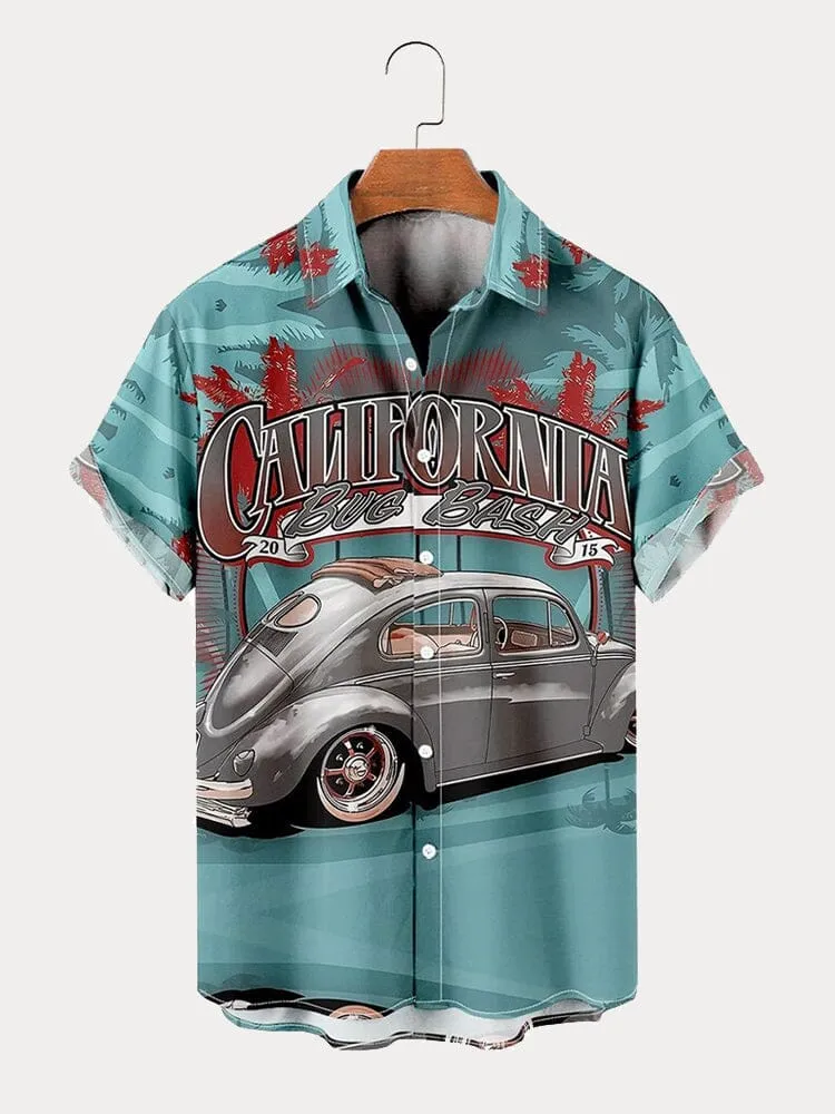 Print Short Sleeve Shirt sold by Coofandy product image thumbnail 2